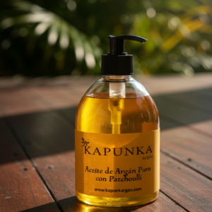 Aceite de Argán Puro con Patchouli 500 ml